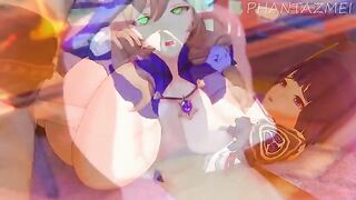 Hentai SFM compilation with all the hottest Genshin Impact girls