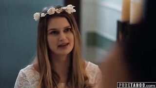 A bride-to-be gets advised to indulge in lesbian desires
