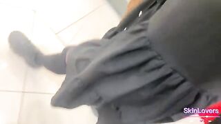 A girl is ready to fuck anywhere, even in public places