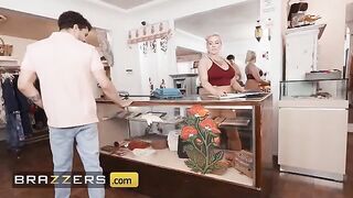 Christie Stevens, the boutique owner, strips down after meeting Apollo Banks