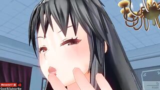 Uncensored Japanese Hentai anime ASMR ear licking Earphones