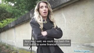 A hot French teacher lures guys for cash in this steamy Public Agent scene