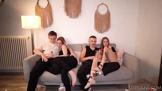 They did not notice how we were fucking right before them