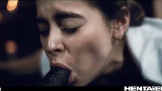 Hot girls get fucked and creampied by alien monsters in this wild compilation