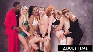 Christmas is coming, and so is this wild orgy with hot babes