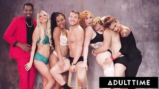 Christmas is coming, and so is this wild orgy with hot babes