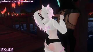 Edge play and cumming into the new year with VRChat ERG