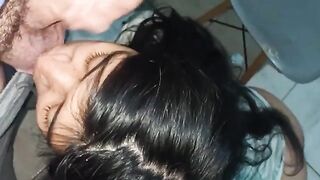 I filled his orthodontist with milk by giving it to him in the ass