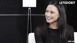 Brunette beauty Cassie Del Isla gets her asshole gapped hard on Her Limit