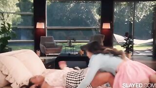 Bestie Jennie learns to relax from her naughty friend Lulu