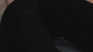 A girl in sexy yoga pants was fucked hard and got cum in her mouth