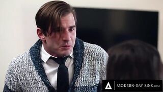 The guys were told not to cum, but it was very difficult for them