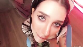 A beautiful girl cheated on her boyfriend with stepbrother