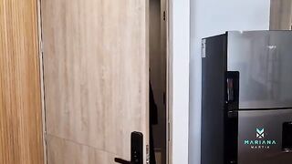 Widow fucked by her stepson in anal on a sad day