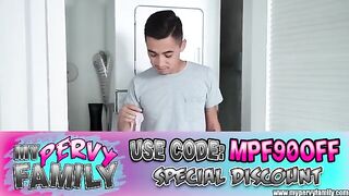 My stepsister asked me to stop cleaning so she could fuck me - MyPervyFamily