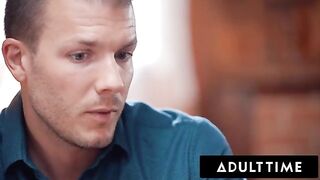 Real couple Vanna Bardot and Codey Steele enjoy passionate, romantic sex on the couch