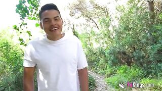 Korin, the busty Spanish beauty, craves outdoor encounters with strangers for thrills
