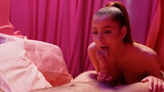 A naughty secretary gets fucked hard by her boss for a promotion