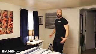 A busty blonde, Bailey Brooke, gets her pussy stretched by Sean Lawless in a rough encounter