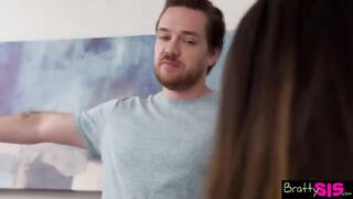 Aneglica Cruz is so horny, she begs her stepbro to fuck her