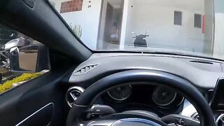 Hot Latina slut fucks with stranger while her husband is at work