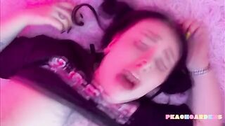 A young cute chick with a tight pussy hole gets fucked hard