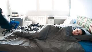 The stepson fucked his stepmother right in front of his dad