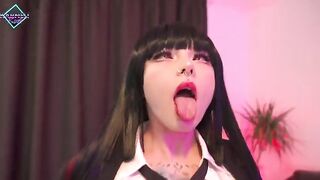 Karneli Bandi cums in the ass of a hot Yumeko Jabami