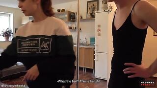 A challenge with my stepbrother for Tik-Tok that I shot