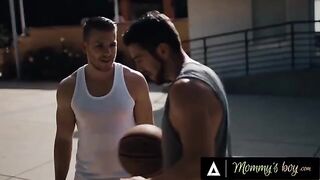 Sheena Ryder agrees to be submitted by two young men in a hardcore DP scene