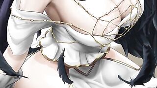 Albedo turns you into her Edge-Slut in this wild hentai JOI scene!