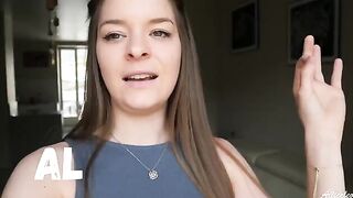 Private live show contest with a quickie by the sink, using the sun’s soft rays as a backdrop