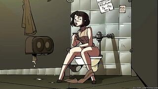The barista is a giantess who can make your drink and more
