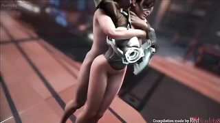 Overwatch Tracer 2021 compilation with sound - RedScarlet28’s animated content