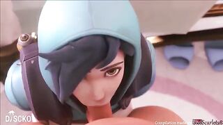 Overwatch Tracer 2021 compilation with sound - RedScarlet28’s animated content
