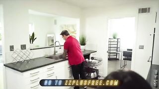 Horny Latina Emily Willis gets her tight ass pounded by Keiran Lee