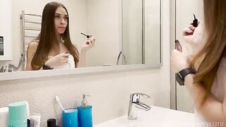 My mistress gave me a passionate blowjob and more!