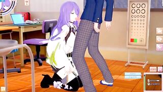 Hentai Game Koikatsu! ]Have sex with Big tits Moona Hoshinova in 3DCG erotic anime video
