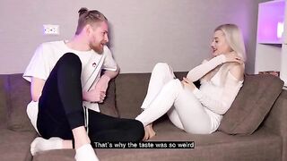 Girl accidentally smoked weed, had to apologize and get intimate