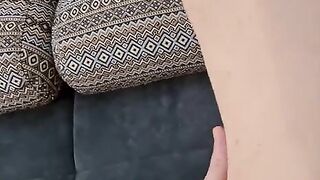 A stepmother is missing, but her replacement is not shy to jump on a strong dick