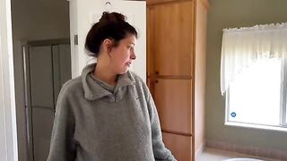 The future mom is trying to get a better deal from the landlord