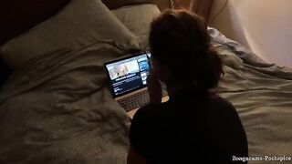 The best anal sex with sexy stepmom, a special birthday present in POV style