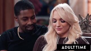 Kenna James gets her desires fulfilled in a steamy threesome with her husband and neighbor