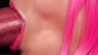 The best milk blowjob with a sensual touch in 4K