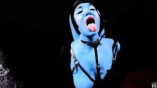 Alien Twi'lek gets trained as a sex worker in this parody