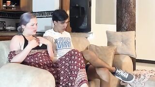 A young man loses his virginity to his stepmom in a steamy scene
