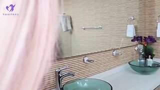 I spy my stepson in the shower and fuck him hard with big load in ass