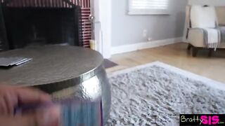 Gina Valentina gets naughty in a steamy stepbrother scene