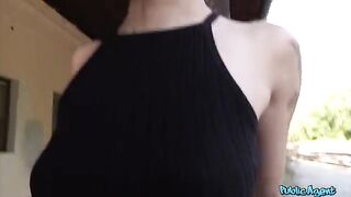 A compilation of hot girls flashing and fucking outdoors risky sex