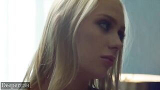 The cunning beauty Braylin has her way with her boyfriend in a steamy scene